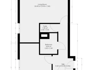 Pronájem bytu 2+kk, Praha - Háje, Jurkovičova, 84 m2