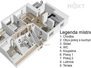 Prodej bytu 4+kk, Břeclav, Olbrachtova, 143 m2