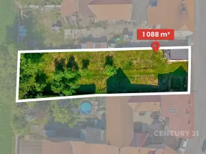 Prodej pozemku pro bydlení, Klobuky, 1088 m2