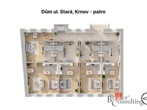 Prodej činžovního domu, Krnov - Pod Cvilínem, Stará, 1100 m2