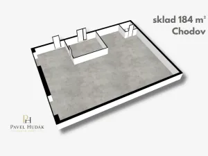 Pronájem skladu, Chodov, Tovární, 184 m2