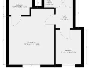 Pronájem bytu 1+1, Praha - Bohnice, Cafourkova, 32 m2