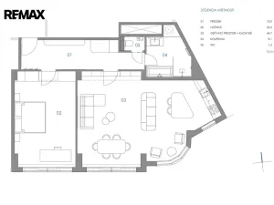 Prodej bytu 2+kk, Praha - Nové Město, Opatovická, 92 m2