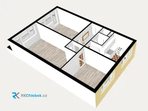 Prodej bytu 3+1, Frýdek-Místek - Místek, Frýdlantská, 74 m2