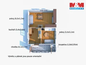 Prodej chaty, Šťáhlavy - Šťáhlavice, 48 m2