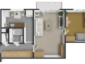 Prodej bytu 2+1, Olomouc - Neředín, Dělnická, 54 m2