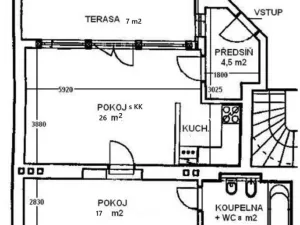 Pronájem bytu 2+kk, Praha - Žižkov, Štítného, 6 m2