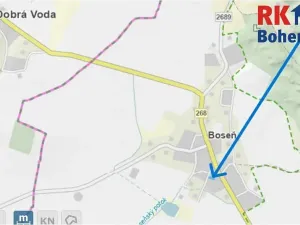 Prodej pozemku pro bydlení, Boseň, 472 m2