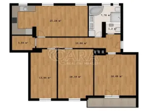 Prodej bytu 4+kk, Praha - Vršovice, Konopišťská, 102 m2