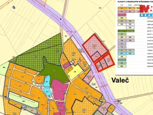 Prodej komerčního pozemku, Valeč, 730 m2