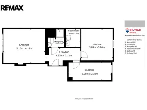 Prodej bytu 3+kk, Karlovy Vary, nábřeží Jana Palacha, 65 m2