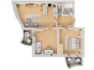 Prodej bytu 3+kk, Třeboň, U Francouzů, 78 m2