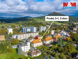 Prodej bytu 3+1, Cvikov - Cvikov II, Komenského, 56 m2