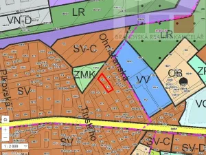 Prodej pozemku pro bydlení, Praha - Horní Počernice, Vidonická, 525 m2