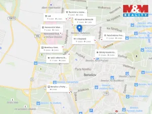Pronájem bytu 2+kk, Benešov, Rubešova, 48 m2