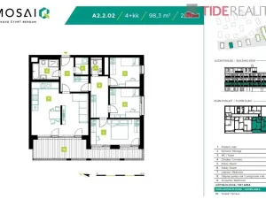 Prodej bytu 4+kk, Beroun, Na Máchovně, 98 m2