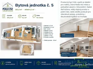 Prodej bytu 2+kk, Vrchlabí, Peklo, 55 m2