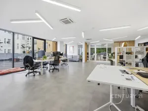 Pronájem kanceláře, Praha - Smíchov, Na Zatlance, 232 m2