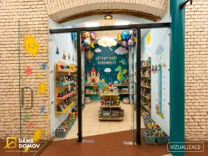 Pronájem obchodního prostoru, Hodonín, Masarykovo nám., 10 m2