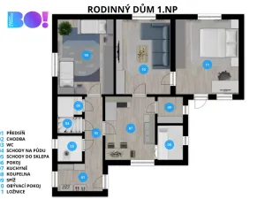 Prodej rodinného domu, Markvartovice, Školní, 147 m2