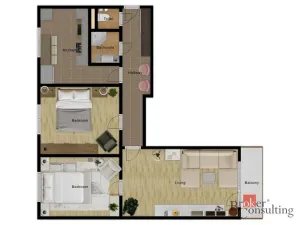 Prodej bytu 3+1, Kolín - Kolín II, Tyršova, 72 m2