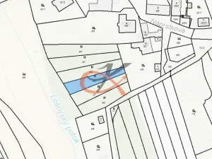 Prodej louky, Olomouc, 411 m2