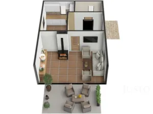 Prodej chaty, Slabčice - Písecká Smoleč, 115 m2