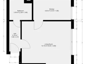Pronájem bytu 1+1, Praha - Liboc, Ke Džbánu, 32 m2