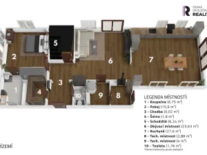 Prodej rodinného domu, Tisem, 178 m2