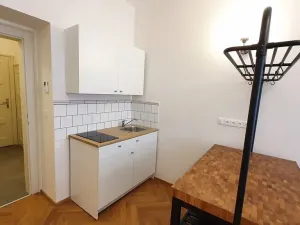 Pronájem bytu 1+kk, Praha - Vinohrady, Slezská, 26 m2