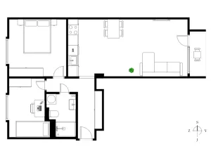 Prodej bytu 3+kk, Praha - Strašnice, Donatellova, 56 m2