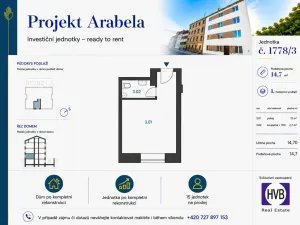 Prodej obchodního prostoru, Praha, U zákrutu, 15 m2