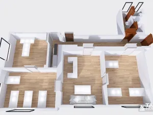 Pronájem kanceláře, Plzeň - Jižní Předměstí, Harantova, 105 m2