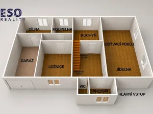 Prodej rodinného domu, Vřesina, Na Chabovci, 108 m2