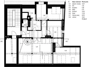 Prodej bytu 4+1, Praha - Nové Město, Truhlářská, 123 m2