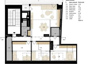 Prodej bytu 4+1, Praha - Nové Město, Truhlářská, 123 m2