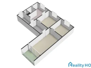 Prodej bytu 3+1, Bechyně, Libušina, 72 m2
