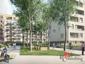 Pronájem bytu 2+kk, Praha - Vysočany, Fafkových, 50 m2