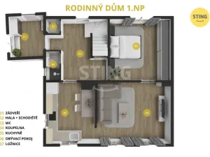 Prodej rodinného domu, Vrchlabí - Hořejší Vrchlabí, 163 m2