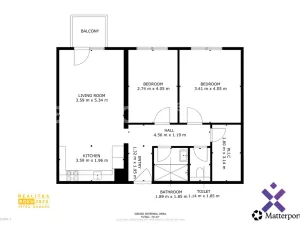 Pronájem bytu 3+1, Otrokovice - Kvítkovice, 73 m2