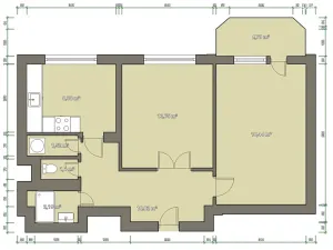 Prodej bytu 2+1, Brno, Mánesova, 62 m2