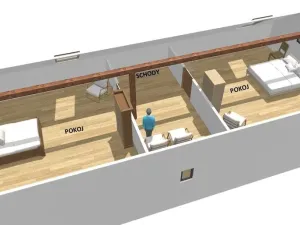 Prodej chalupy, Mešno, 150 m2