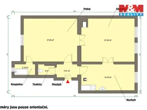 Prodej bytu 2+1, Cheb, Evropská, 79 m2