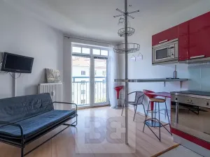 Pronájem bytu 1+kk, Praha - Vršovice, Přípotoční, 30 m2