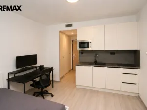 Pronájem bytu 1+kk, Praha - Hlubočepy, Na Zlíchově, 26 m2