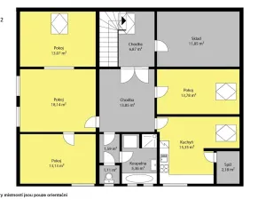Prodej vícegeneračního domu, Veltruby, Nová, 340 m2