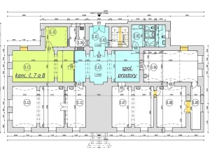 Pronájem kanceláře, Praha - Libeň, Zvonařovská, 56 m2