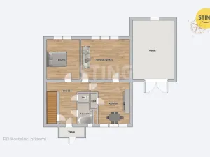 Prodej rodinného domu, Kostelec, 253 m2