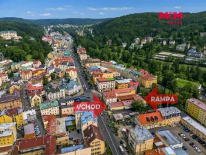 Prodej obchodního prostoru, Mariánské Lázně, Hlavní třída, 663 m2