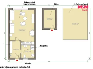 Prodej bytu 1+kk, Železná Ruda - Špičák, 49 m2